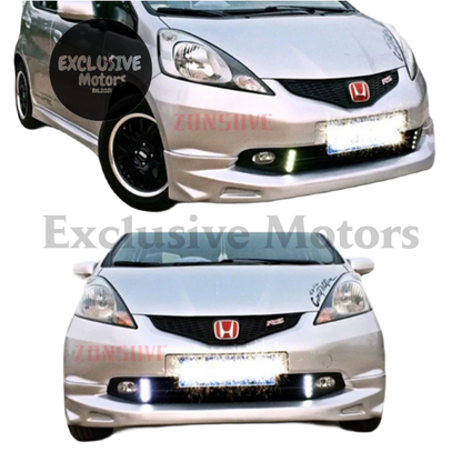 Front Bumper Lip Body Kit for Honda Jazz/Fit (2008-2010) – 2 Pieces