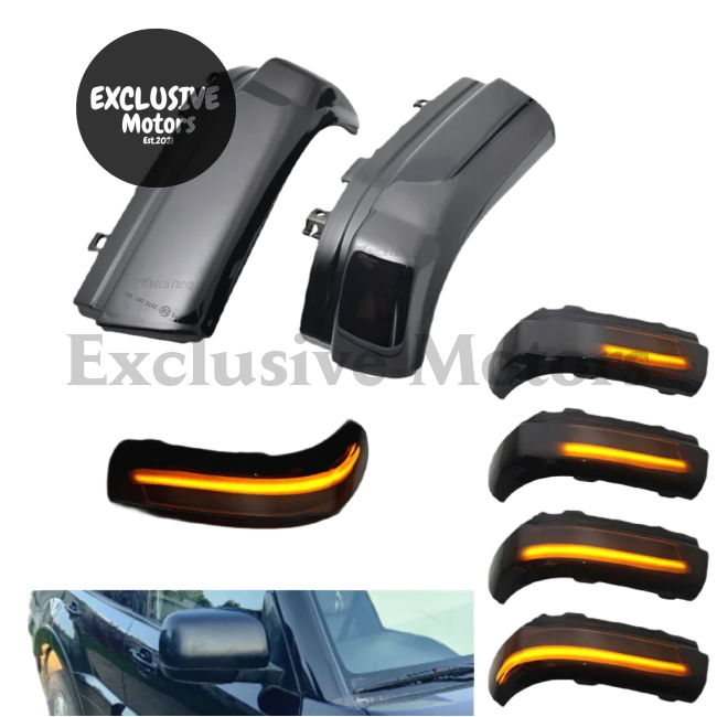 LED Turn Signal Light Mirror Indicator for Mitsubishi Pajero (2006-2019)