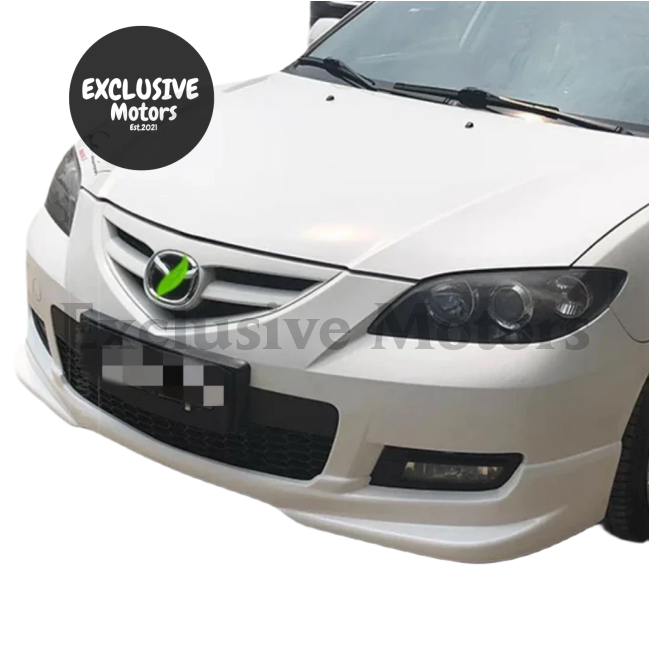 Front Bumper Lip Body Kit for Mazda 3 / Axela Sedan 2010-2012 –2 Pieces