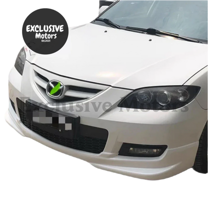 Front Bumper Lip Body Kit for Mazda 3 / Axela Sedan 2010-2012 –2 Pieces