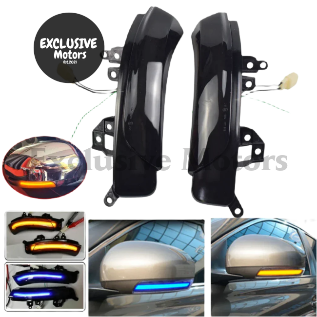 2PCS LED Dynamic Turn Signal Lights for Toyota Camry