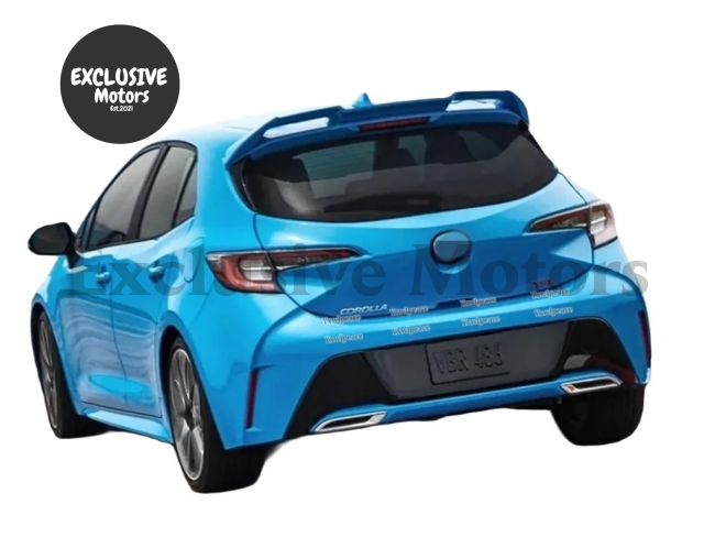 Rear Roof Spoiler for Toyota Corolla Hatchback (2019-2022)