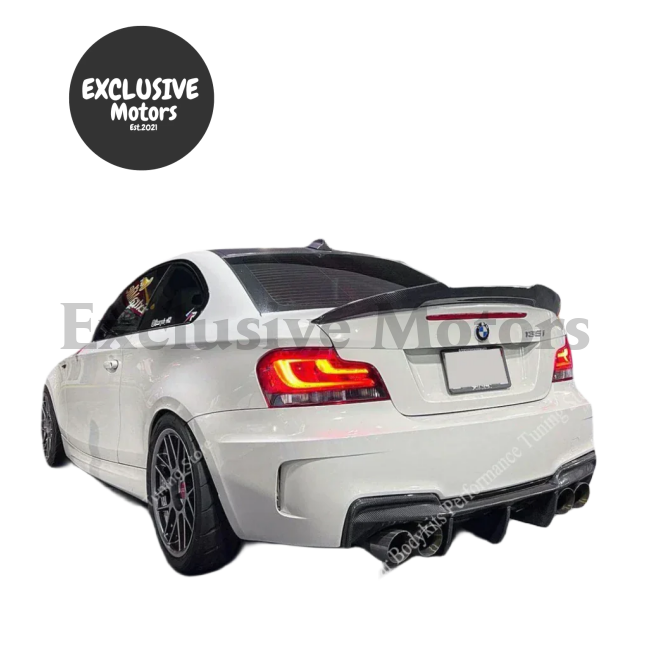 Duck Tail Rear Wing for BMW E82 1 Series Spoiler (2007-2014)