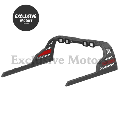 Black Sports Bar Roll Bar for Toyota Hilux Revo (2015-2017)