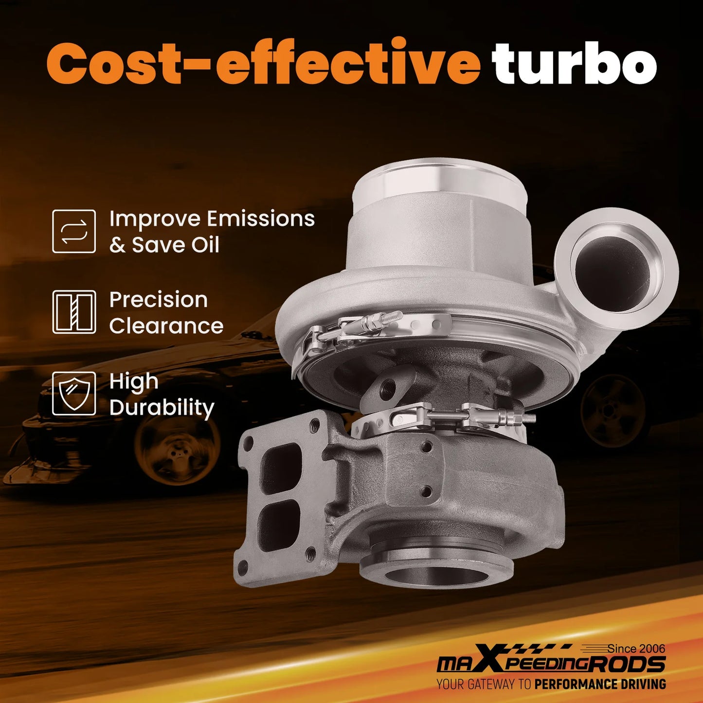 HX55 Turbocharger for Detroit Freightliner Daimler Chrysler DD15 Diesel Turbo 4720960699  4720961999 8873930005