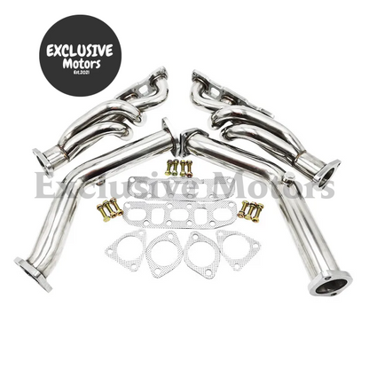 Exhaust Manifold & Test Pipe for Nissan 350Z (2003-2006) Z33 / G35 V35 VQ35DE