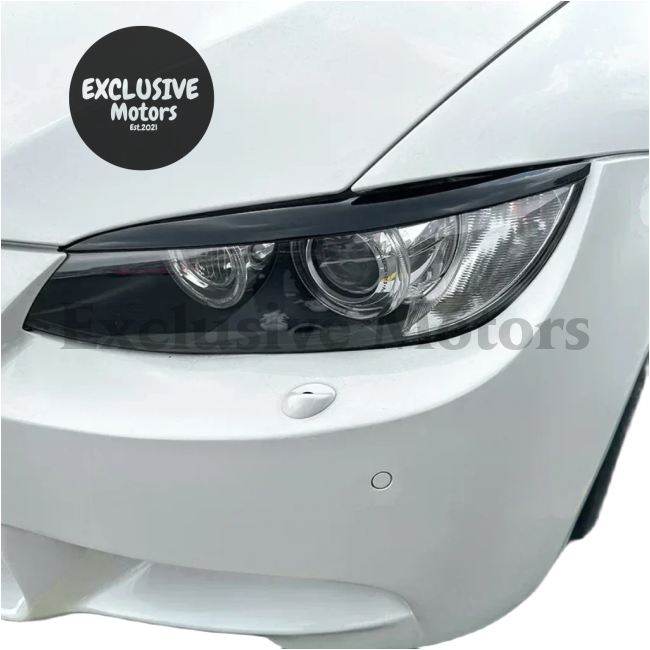 Headlight Eyebrow Eyelids Trim Cover for BMW 3 Series E90/E92/E93 (2006-2012)