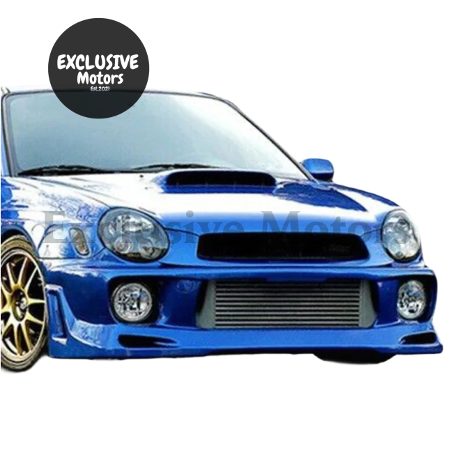 Matte Black Mesh Grill for Subaru Impreza WRX (2002-2003)