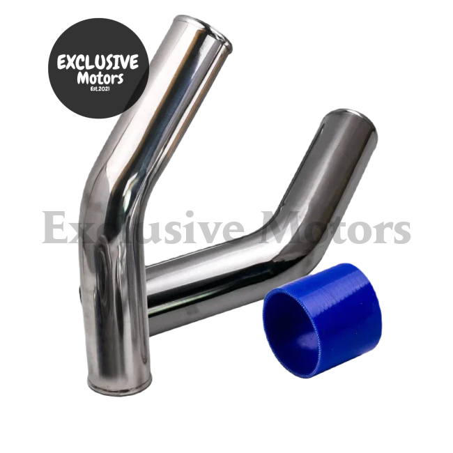 Universal 76MM 3" Turbo Intercooler Pipe Kit + T3 Turbo Oil Cooled V-Band