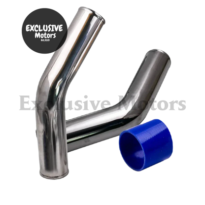 Universal 76MM 3" Turbo Intercooler Pipe Kit + T3 Turbo Oil Cooled V-Band