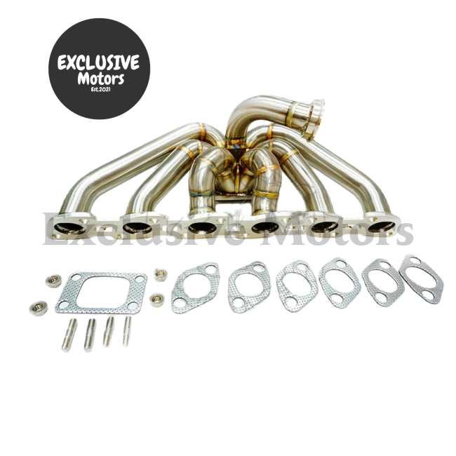 SS304 Top Mount Manifold w T3 Flange for Nissan RB20DET