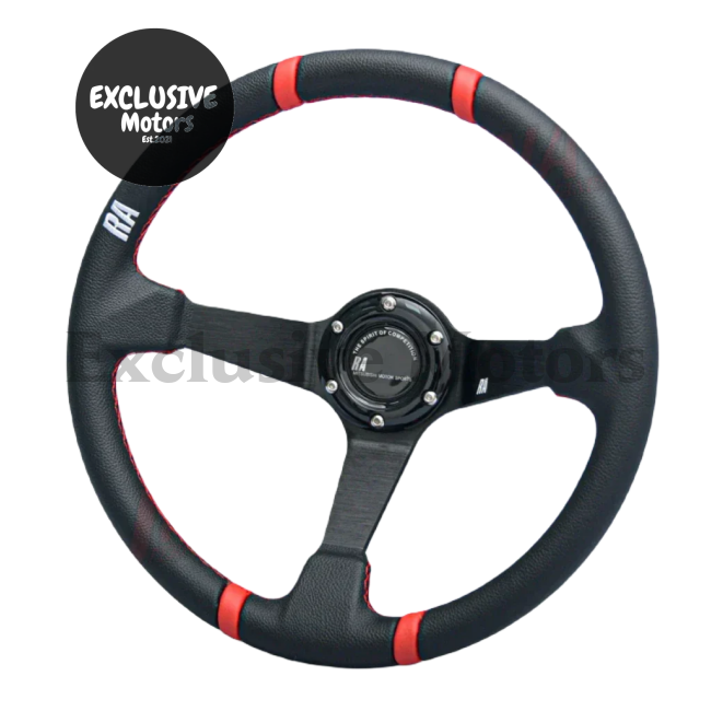 14-Inch Deep Steering Wheel Red Steering Wheel