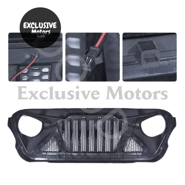 Front Grill for Jeep Wrangler JL (2019-2023)