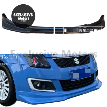 Front Bumper Lip Body Kit for Suzuki Swift (2013-2016) – 2 Pieces