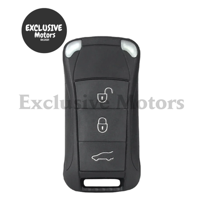 3-Button Flip Remote Key Shell Case for Porsche Cayenne GTS (Uncut)