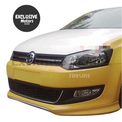 Front Bumper Lip Body Kit for Volkswagen Polo (2010-2013) – 2 Pieces