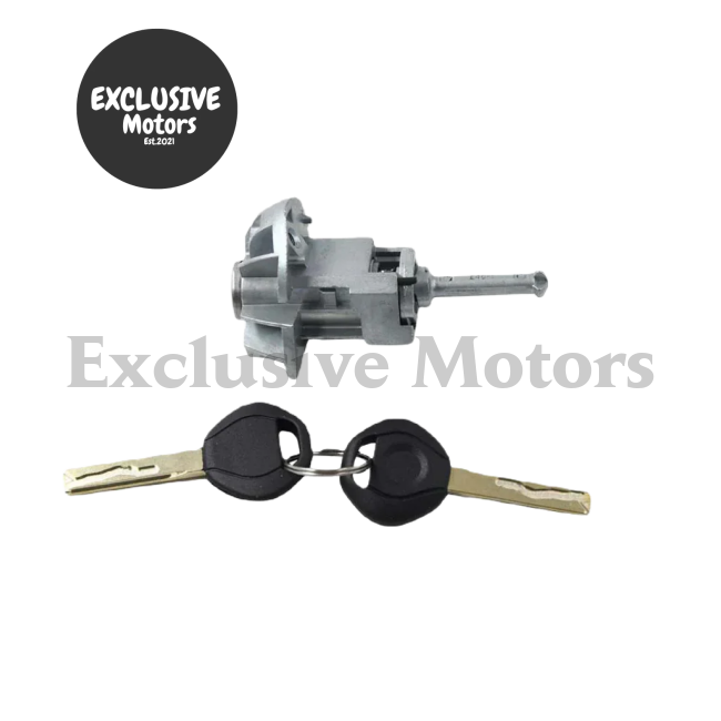 Front Driver Door Lock Barrel with Key for BMW E46 3 Series