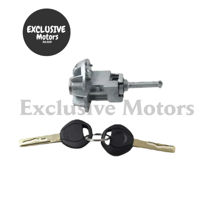 Front Driver Door Lock Barrel with Key for BMW E46 3 Series