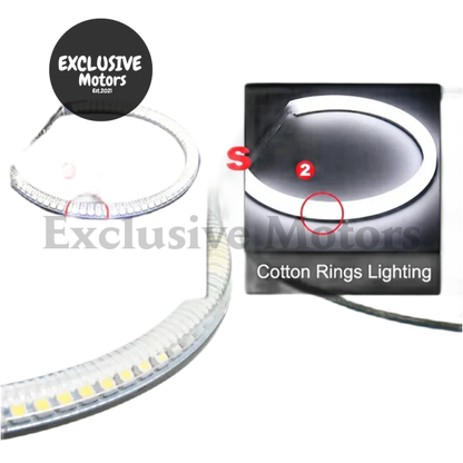 6PCS DRL LED Angel Eyes Halo Rings Lights for Toyota Mark X/Reiz