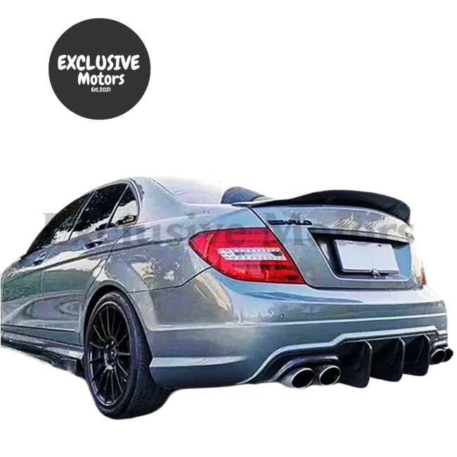 Ducktail Lip Spoiler for Mercedes-Benz C-Class W204 (2008-2014)