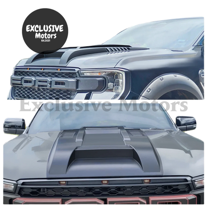 Bonnet Scoop Hood Cover for Ford Ranger Wildtrak & Ford Everest (2023-2024)