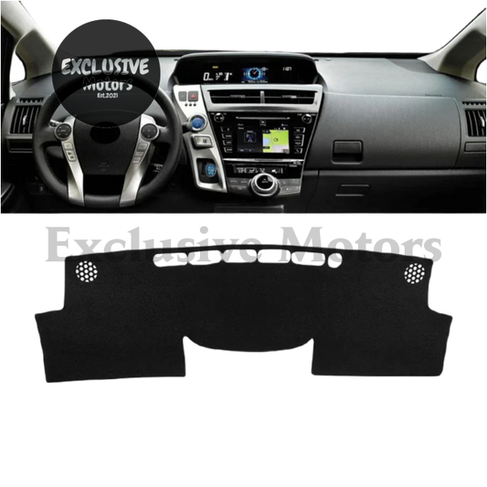 Car Dashboard Cover Sun Shade for Toyota Prius V Plus Alpha Hybrid (2012-2019)