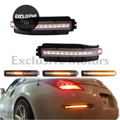 Bumper LED Tail Lights / Indicators for Nissan 350Z 2003-2009