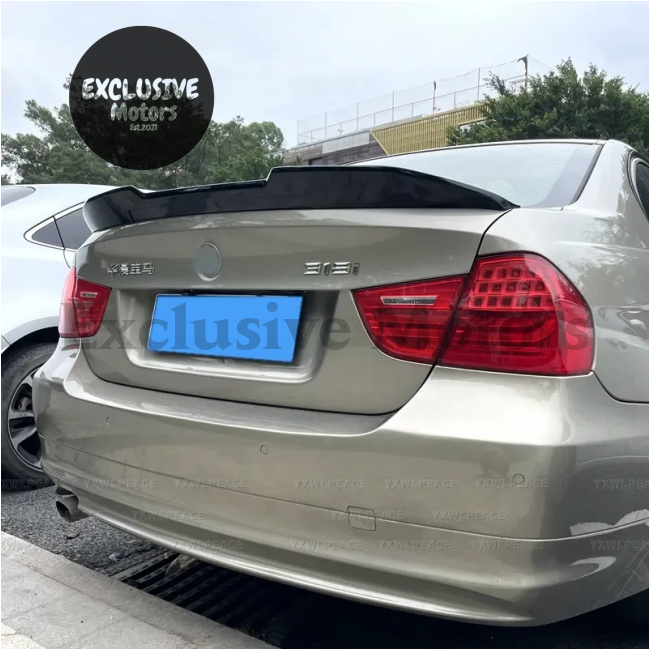 Rear Boot Lip Spoiler for BMW 3 Series E90 (2005-2011)