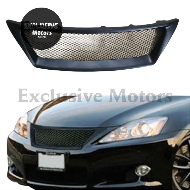 Matte Black Mesh Grill for Lexus IS-C (2009-2011)