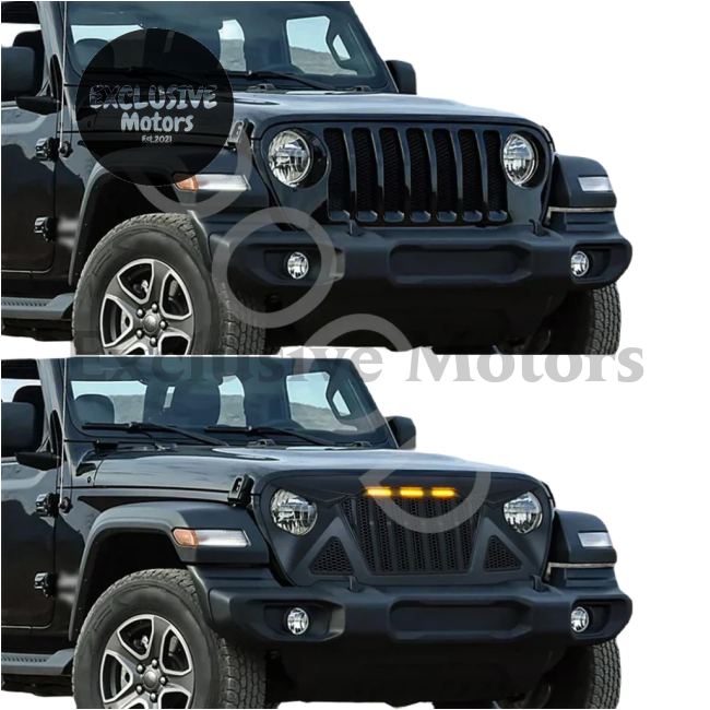 Front Grill for Jeep Wrangler JL (2019-2023)