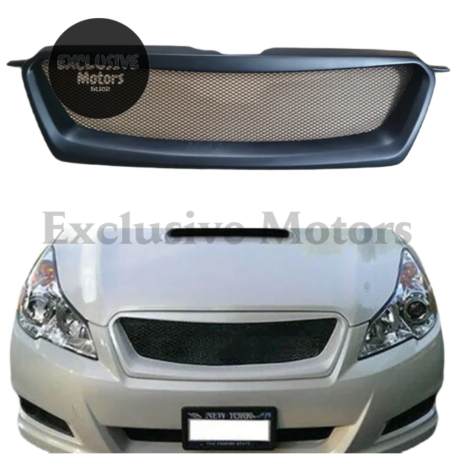 Matte Black Mesh Grill for Subaru Legacy (2010-2012)