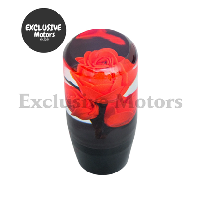 Bright Flower Crystal JDM Sports Car Gear Stick Shift Knob -10CM Shifter Lever