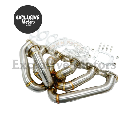 SS304 Top Mount Manifold w T3 Flange for Nissan RB20DET