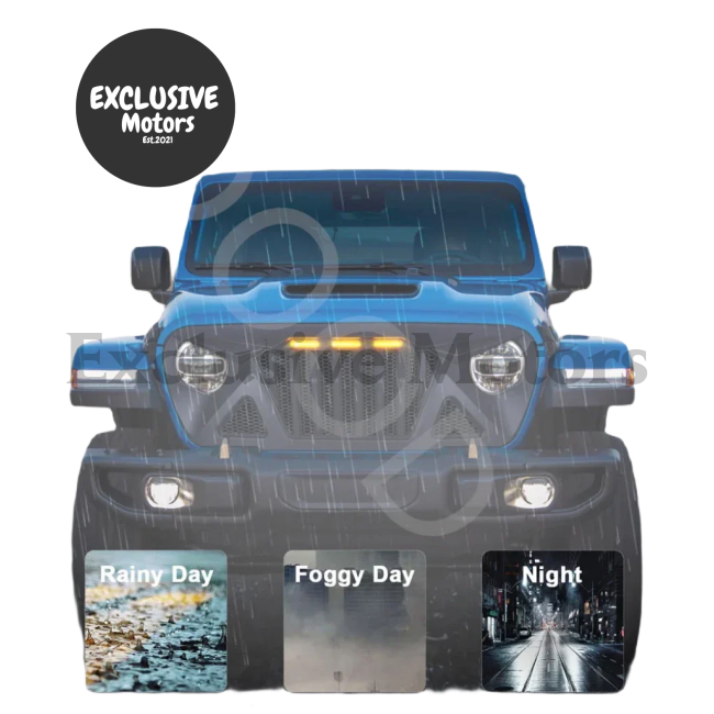 Front Grill for Jeep Wrangler JL (2019-2023)