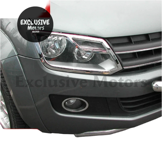 Chrome Headlight Covers for VW Amarok (2009-2020)