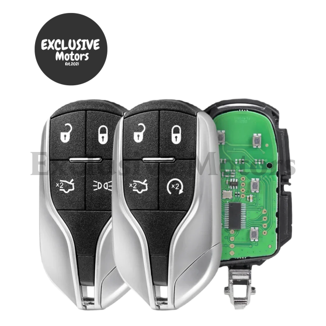 Replacement Car Key for Maserati Quattroporte & Ghibli 433MHz