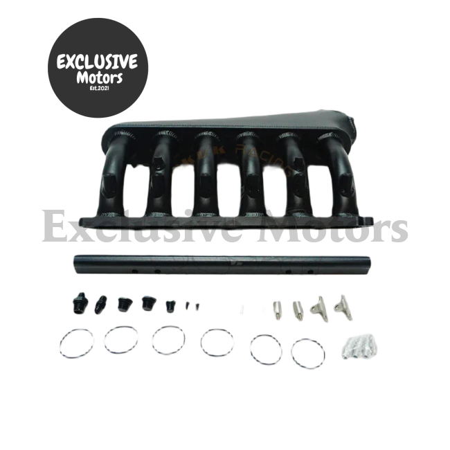 Billet Intake Manifold & Fuel Rail Set for BMW N54 3.0L Twin Turbo 135i Etc