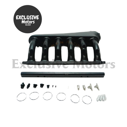 Billet Intake Manifold & Fuel Rail Set for BMW N54 3.0L Twin Turbo 135i Etc