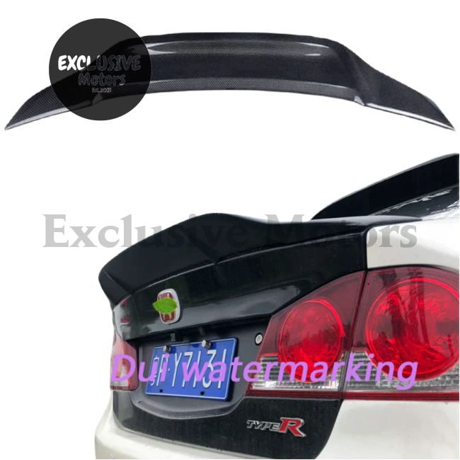 Rear Boot Lid Spoiler / Wing for Honda Civic 2005+