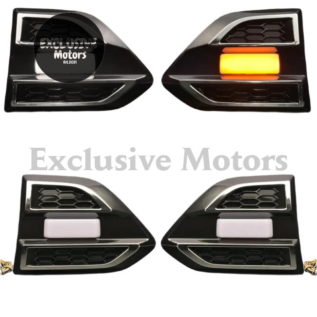 Fender Vent Cover with LED Turn Signal Lights for Ford Ranger T7/T8 (2016-2021)