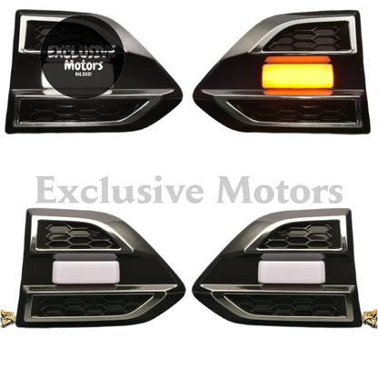 Fender Vent Cover with LED Turn Signal Lights for Ford Ranger T7/T8 (2016-2021)