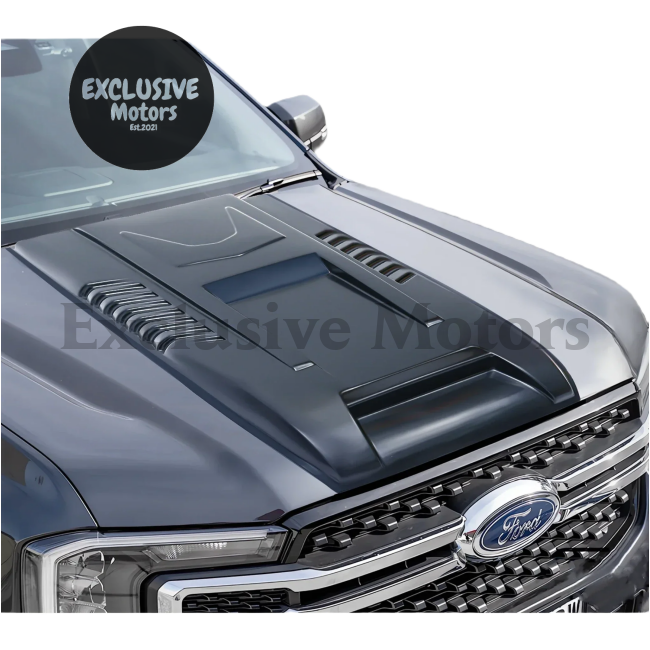 Bonnet Scoop Hood Cover for Ford Ranger Wildtrak & Ford Everest (2023-2024)