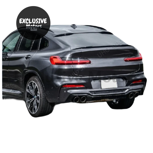 M Performance Style Rear Boot Spoiler for BMW X4 G02 (2018-2023)