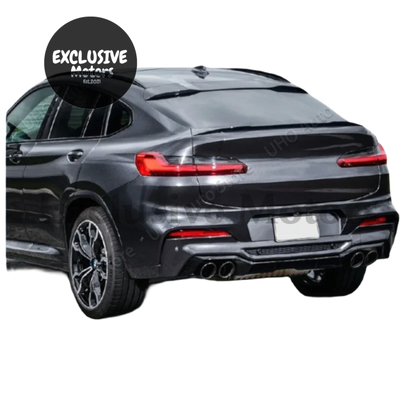 M Performance Style Rear Boot Spoiler for BMW X4 G02 (2018-2023)