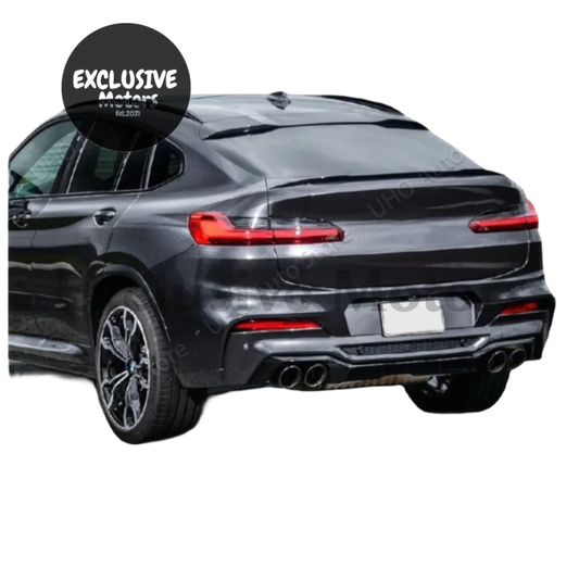 M Performance Style Rear Boot Spoiler for BMW X4 G02 (2018-2023)