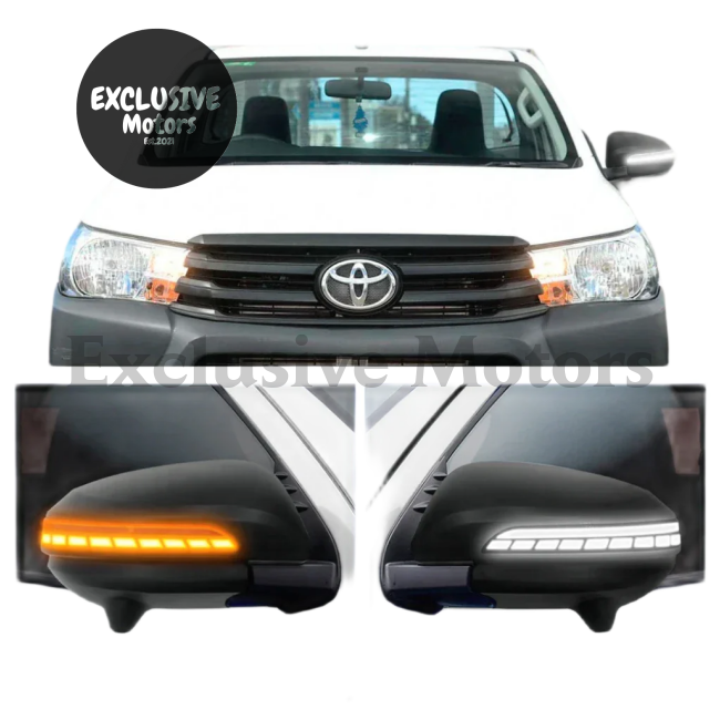 Side Mirror Cover Trim for Toyota Hilux (2015-2023)