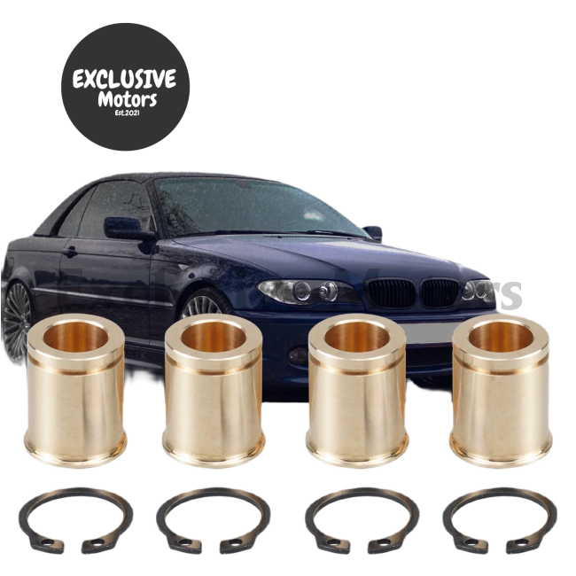 Brake Caliper Slider Bushes Kit for BMW E46, E90, E92, E39, E36, E34, E85, Z4 -