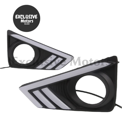 Pair of LED Fog Lamps  for Toyota Mark X (2013-2018)