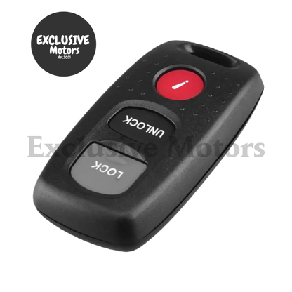 Remote Car Key Fob 313.8/315MHz for Mazda 3 (2004-2008) and Mazda 6 (2003-2005)