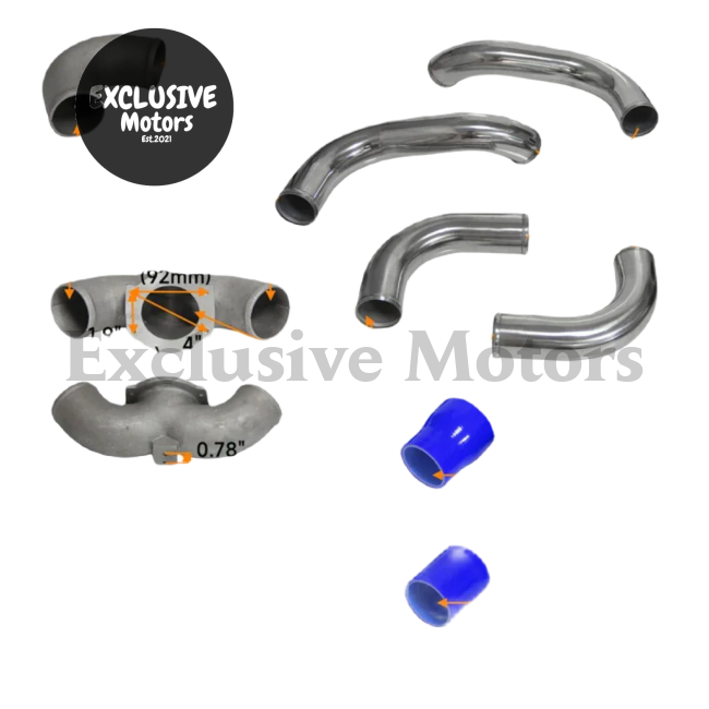 Intercooler Piping & Air Filters for Nissan 300ZX Twin Turbo (1989-1996)